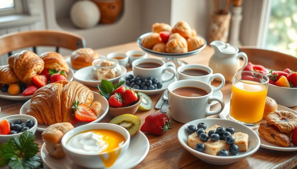 Breakfast pairings with pastries