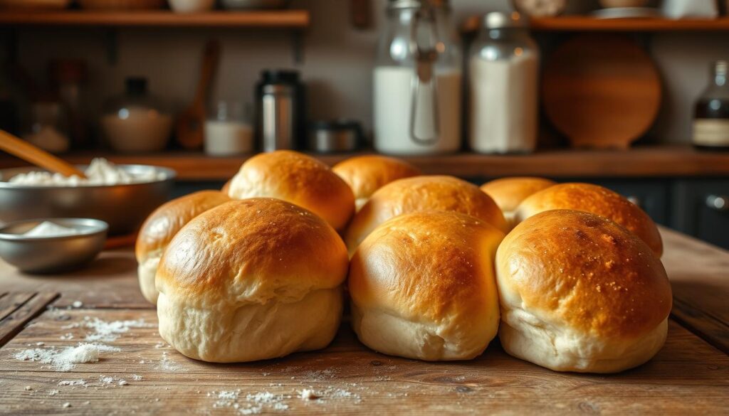 fluffy homemade rolls