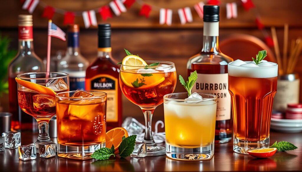 Bourbon cocktails