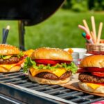 Classic American burgers for labor day