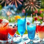 Drinks and cocktails for Independence Day