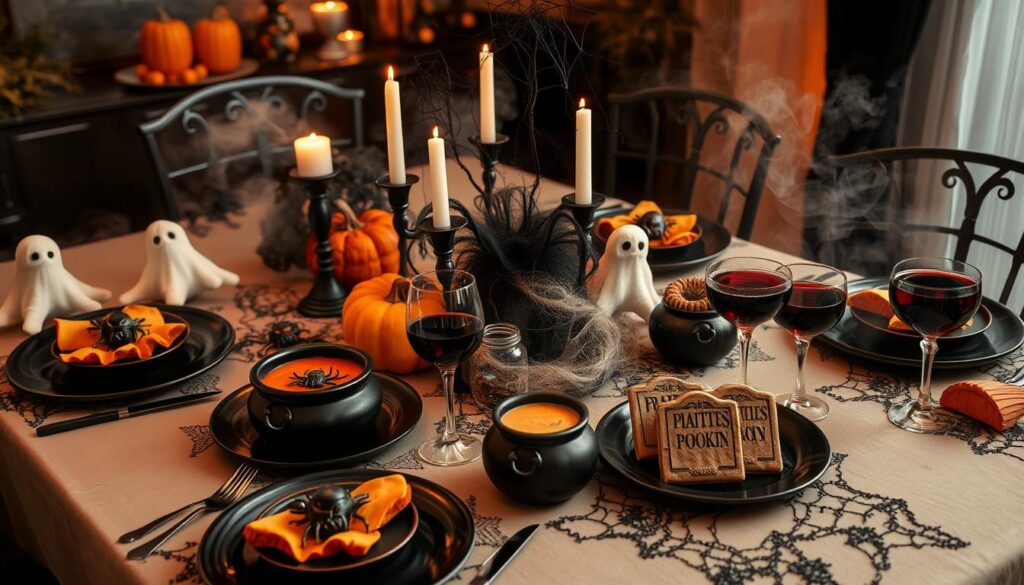 Halloween-themed dinner ideas