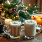 Traditional holiday drinks for Christmas