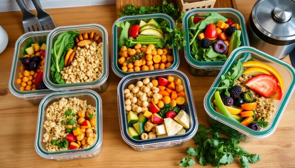 vegan lunch meal prep